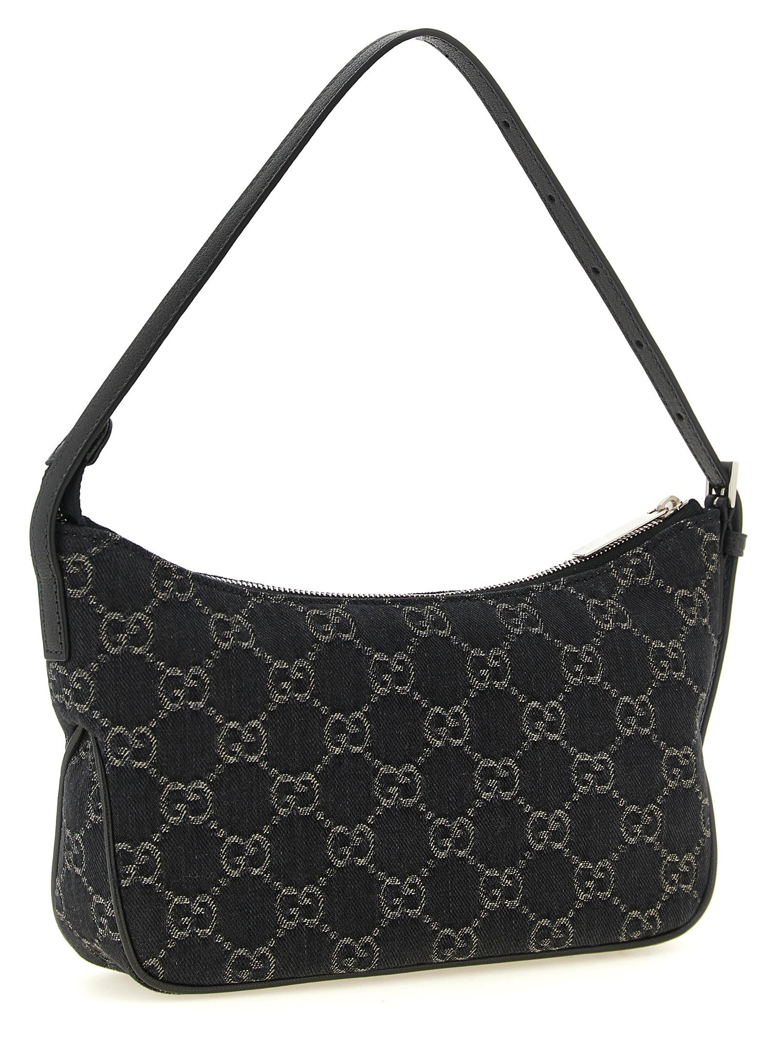 Gucci Lady Lunetta Shoulder Bag Black