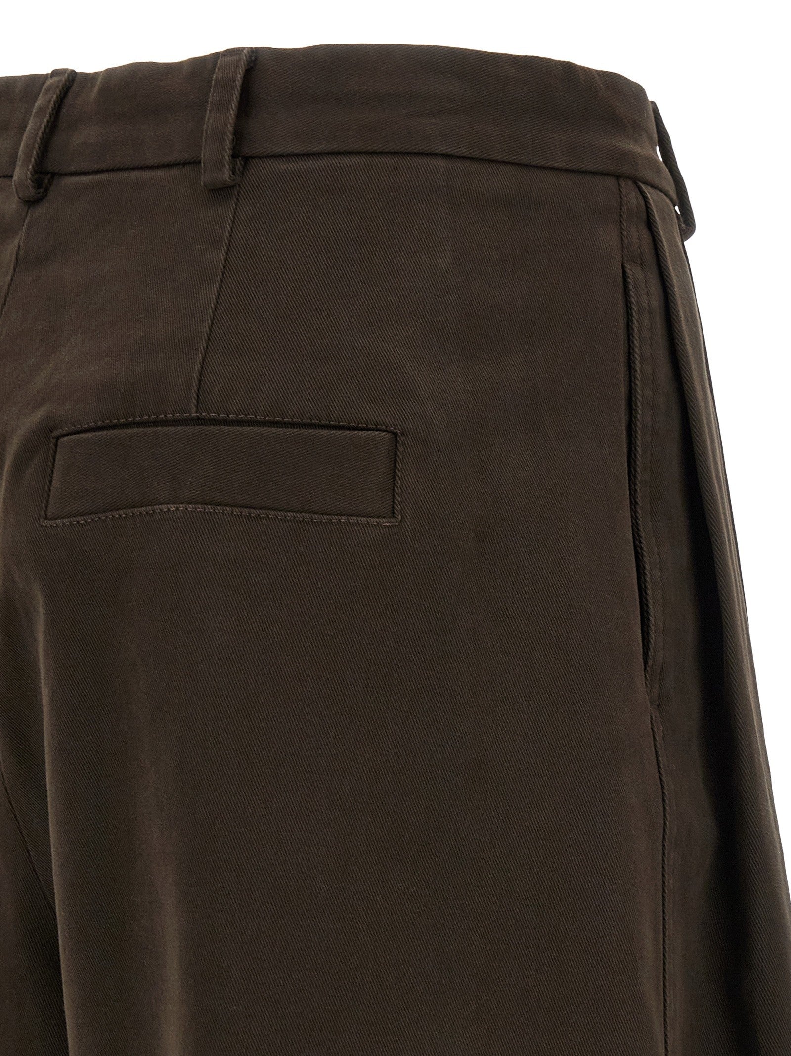 TELA Lake Bermuda Shorts Brown