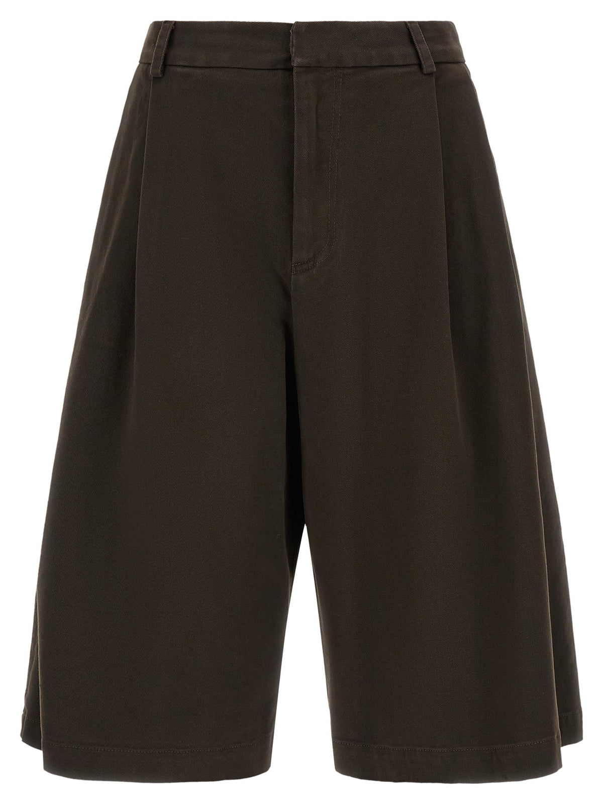 TELA Lake Bermuda Shorts Brown
