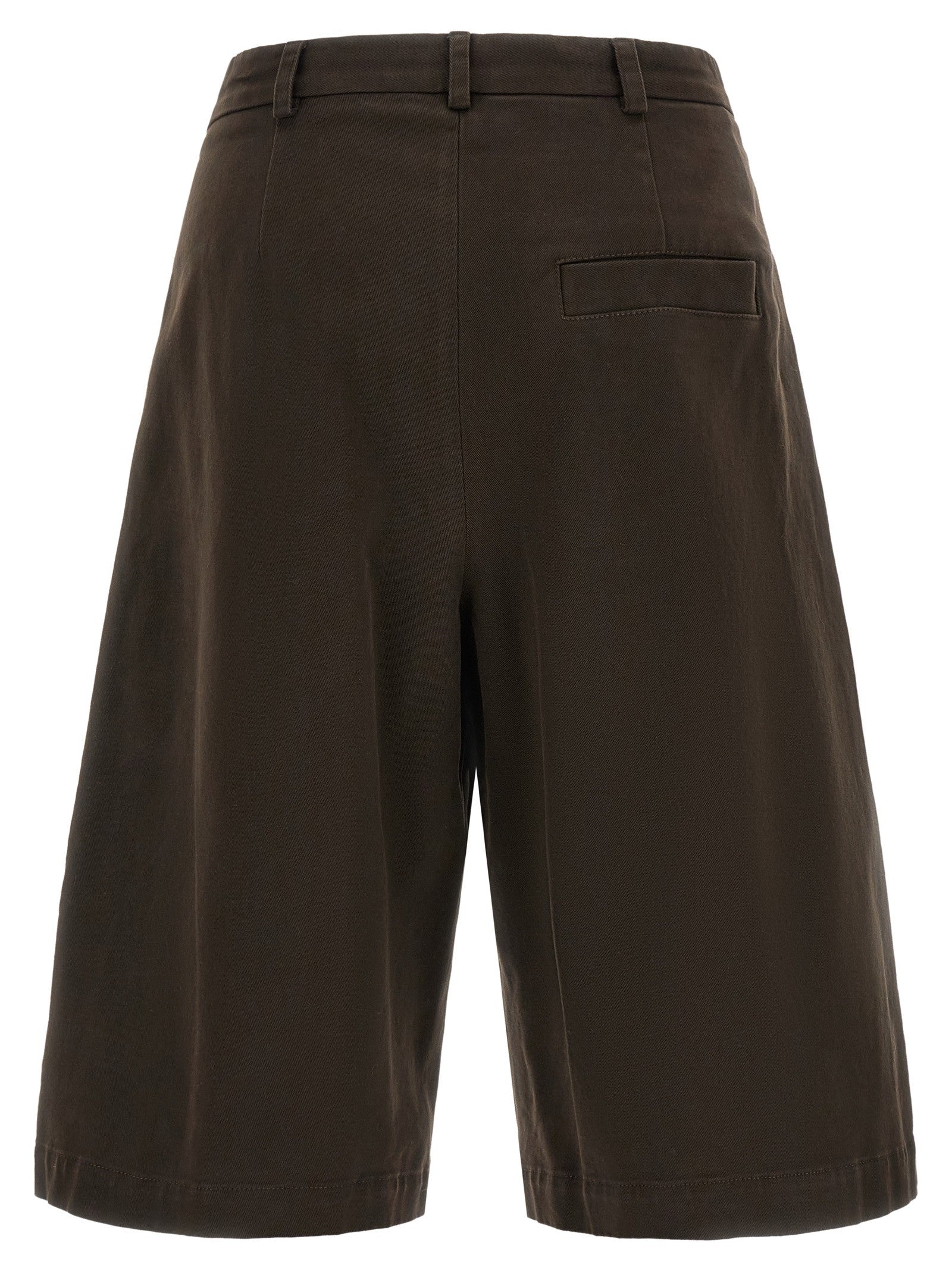 TELA Lake Bermuda Shorts Brown