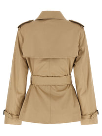 Burberry Lakefield Trench Coat Beige