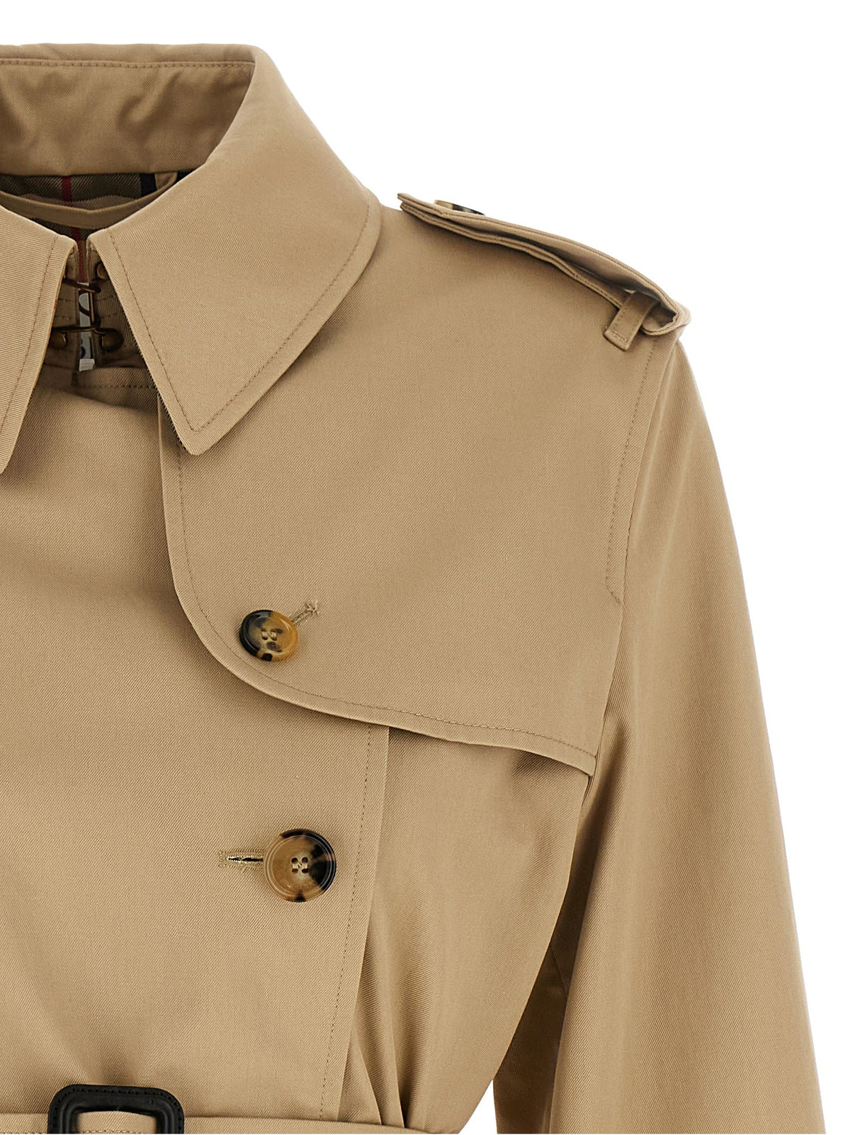 Burberry Lakefield Trench Coat Beige