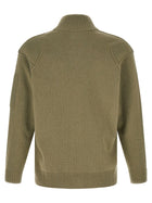 C.P. Company Lambswool Grs Cardigan Green, view 2