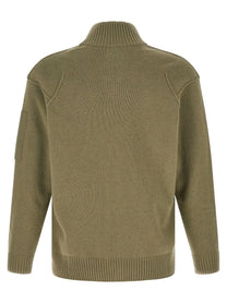 C.P. Company Lambswool Grs Cardigan Green