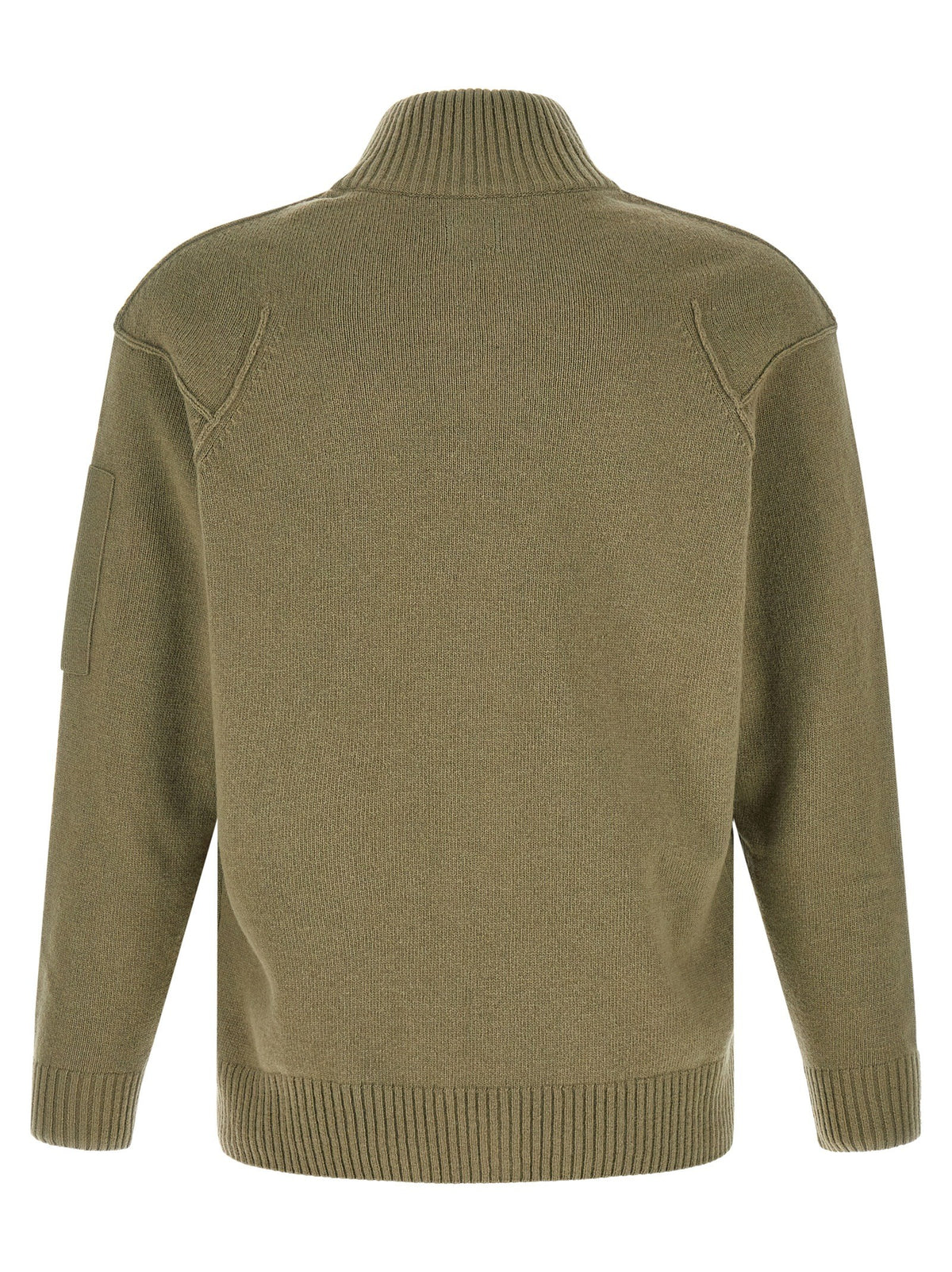 C.P. Company Lambswool Grs Cardigan Green, view 2