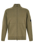 C.P. Company Lambswool Grs Cardigan Green