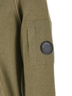 C.P. Company Lambswool Grs Cardigan Green, view 5