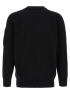 C.P. Company Lambswool Grs Sweater Black, view 2