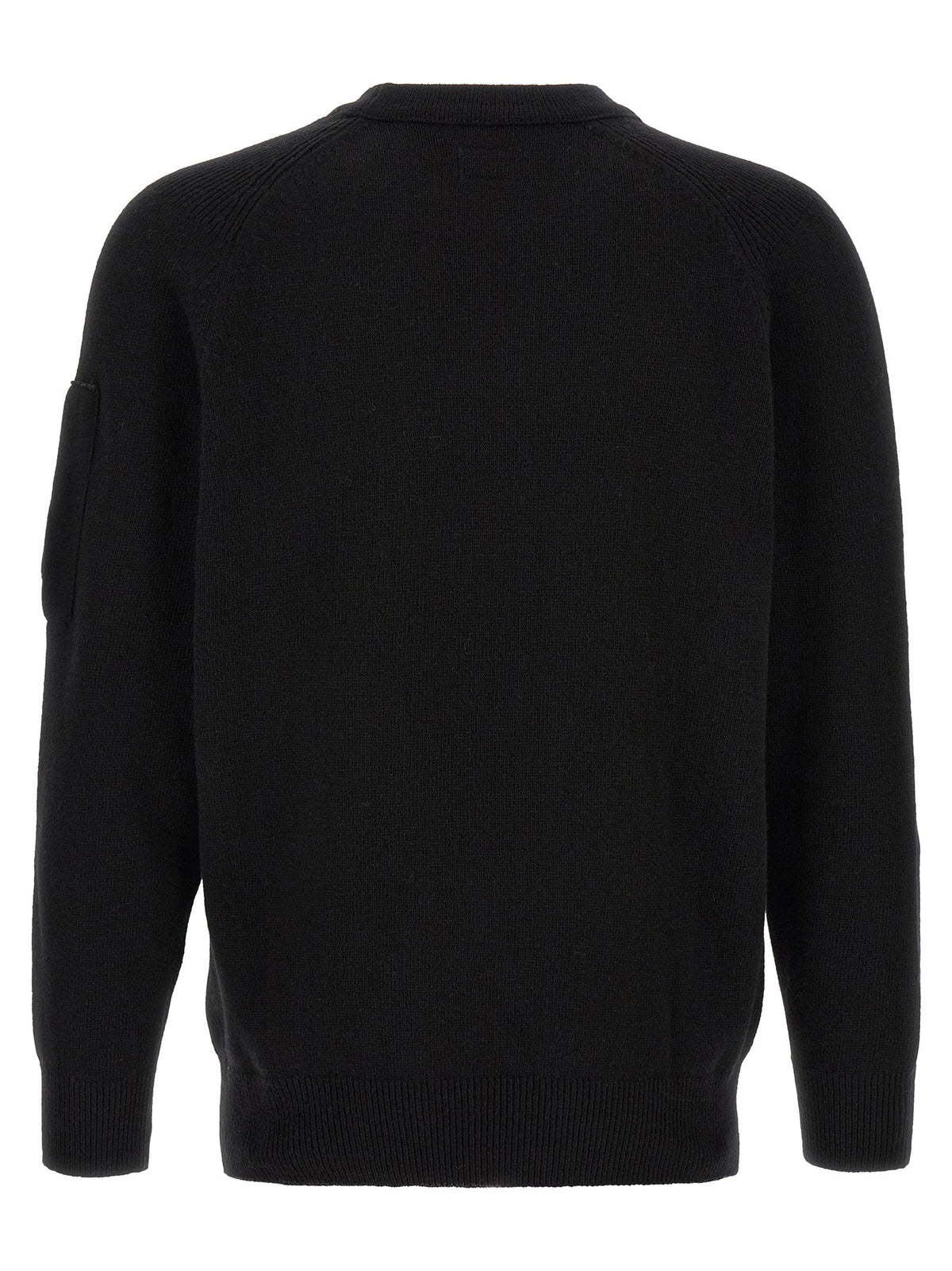 C.P. Company Lambswool Grs Sweater Black, view 2