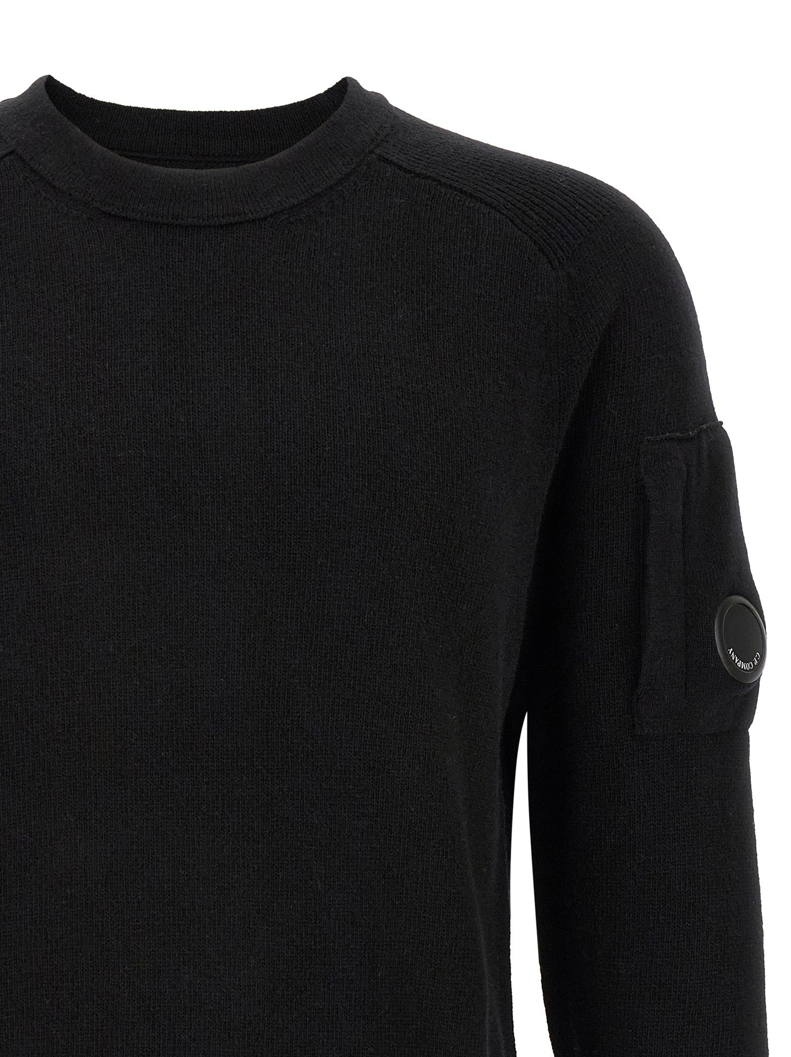 C.P. Company Lambswool Grs Sweater Black