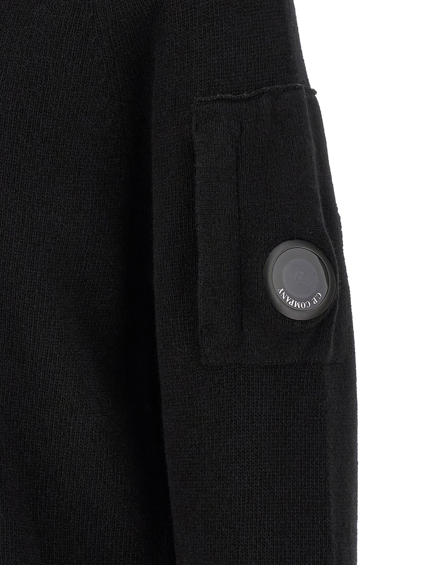 C.P. Company Lambswool Grs Sweater Black