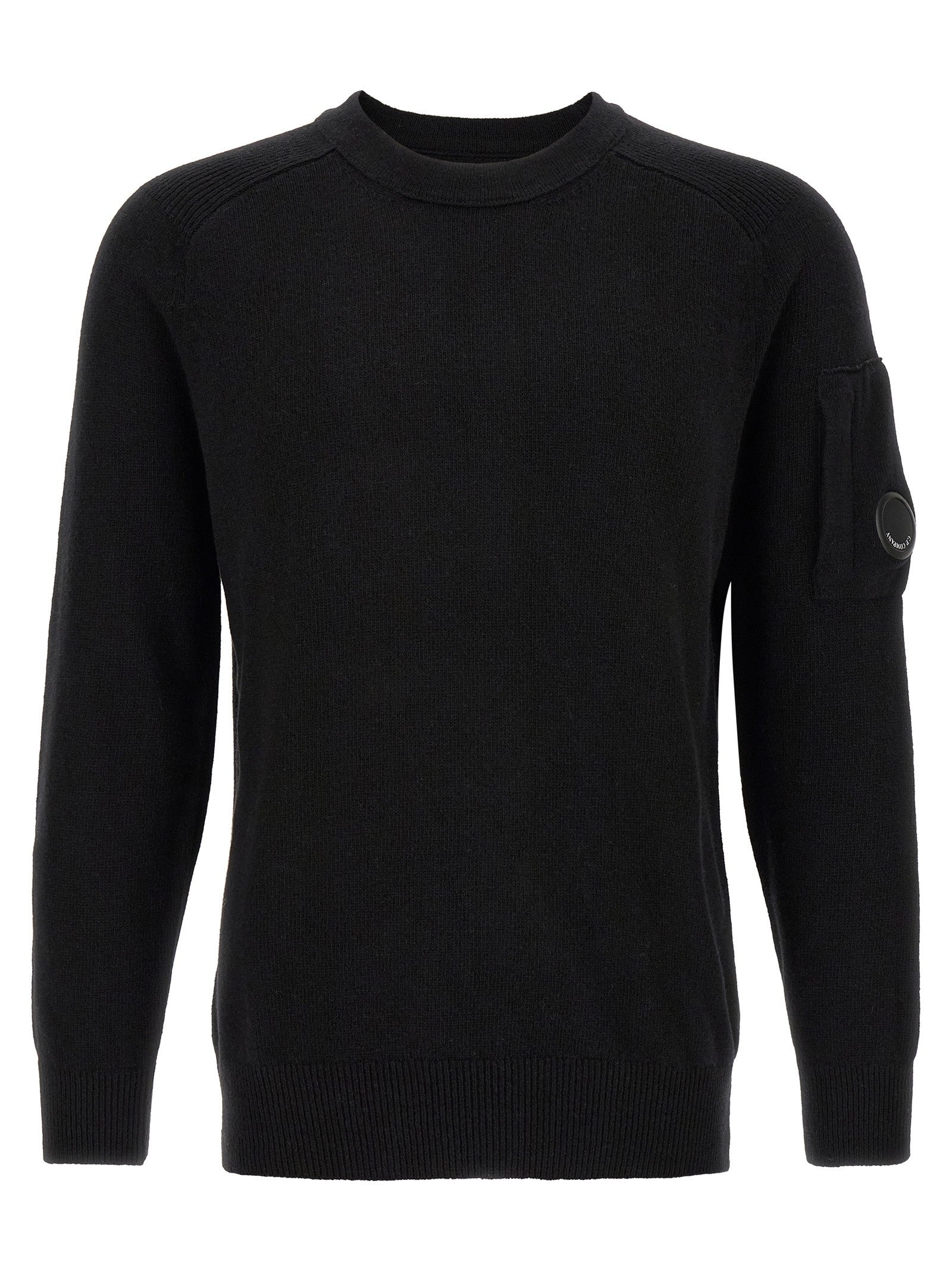 C.P. Company Lambswool Grs Sweater Black