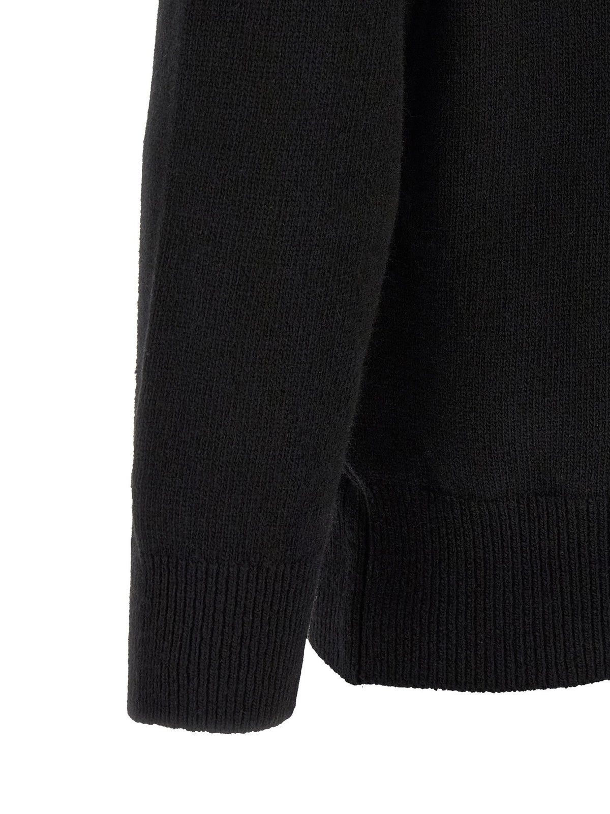 C.P. Company Lambswool Grs Sweater Black, view 4