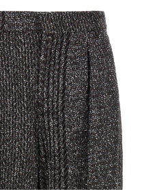 Missoni Lamé and Sequin Yarn Pants Black