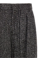 Missoni Lamé and Sequin Yarn Pants Black