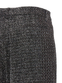 Missoni Lamé and Sequin Yarn Pants Black