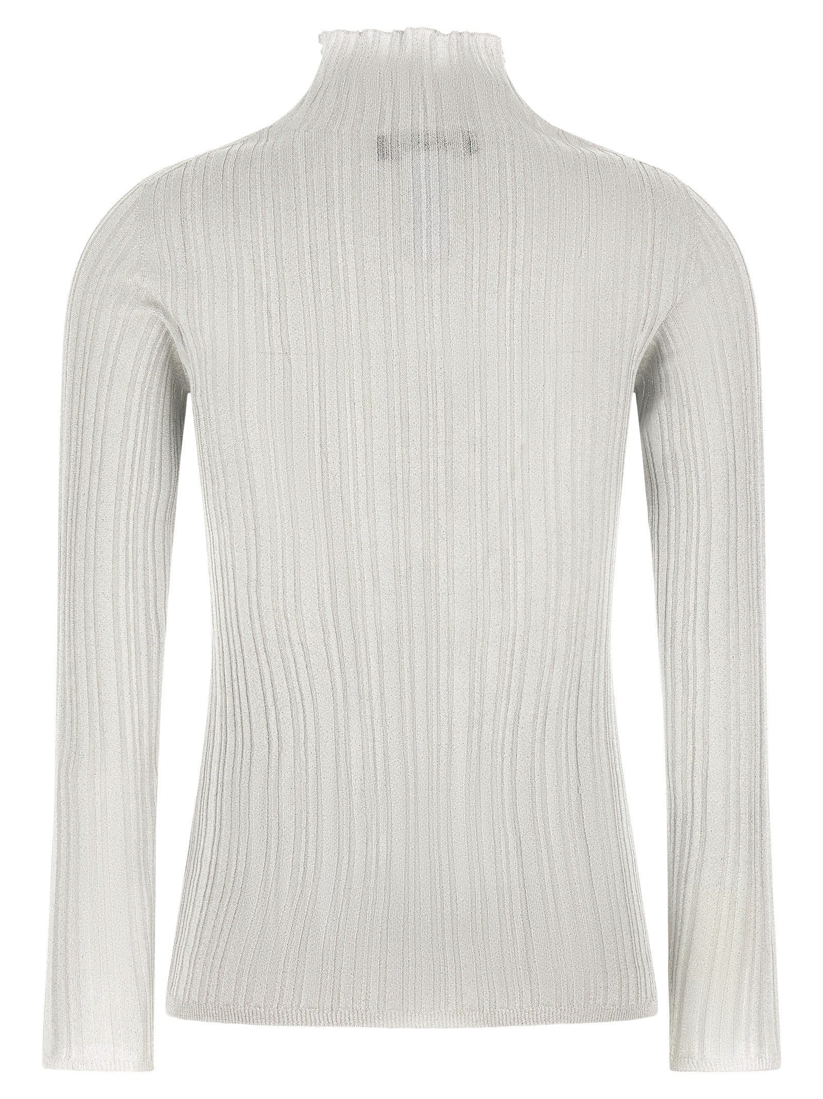 Fabiana Filippi Lamé Thread Sweater Grey