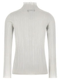 Fabiana Filippi Lamé Thread Sweater Grey