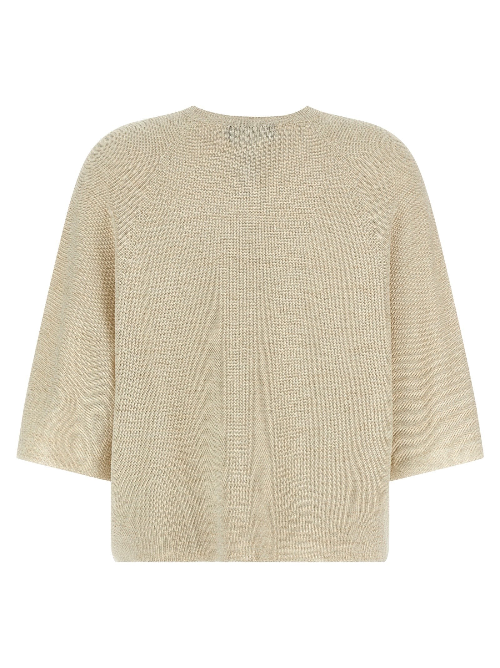 Fabiana Filippi Lamé Thread Sweater Gold