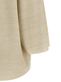 Fabiana Filippi Lamé Thread Sweater Gold