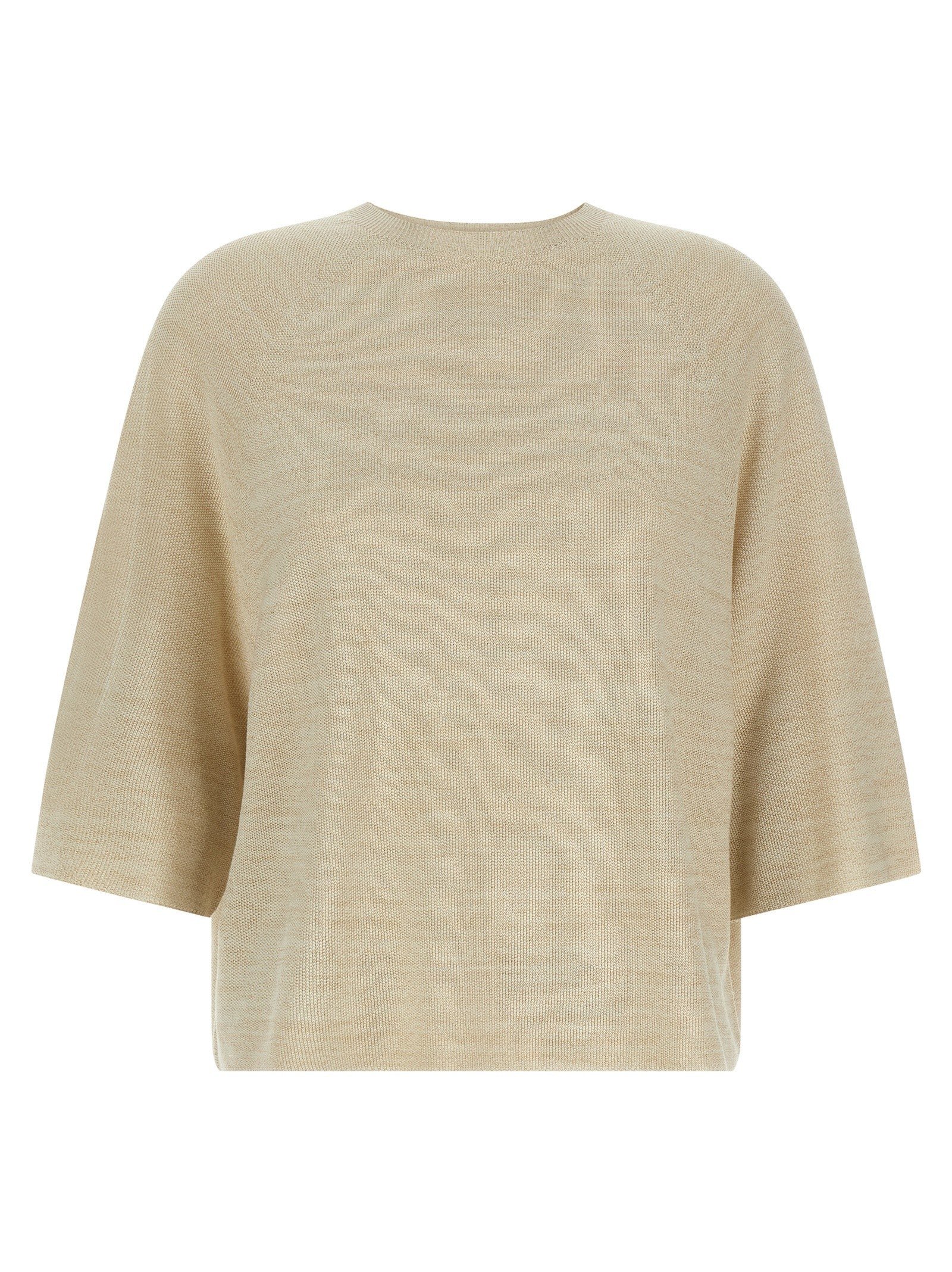 Fabiana Filippi Lamé Thread Sweater Gold