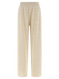 Fabiana Filippi Lamé Thread Trousers Gold