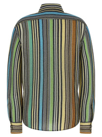 Missoni Lamé Viscose Shirt Gold