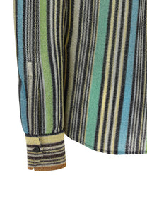 Missoni Lamé Viscose Shirt Gold