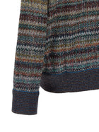Missoni Lamé Yarn Polo Shirt Gold, view 4
