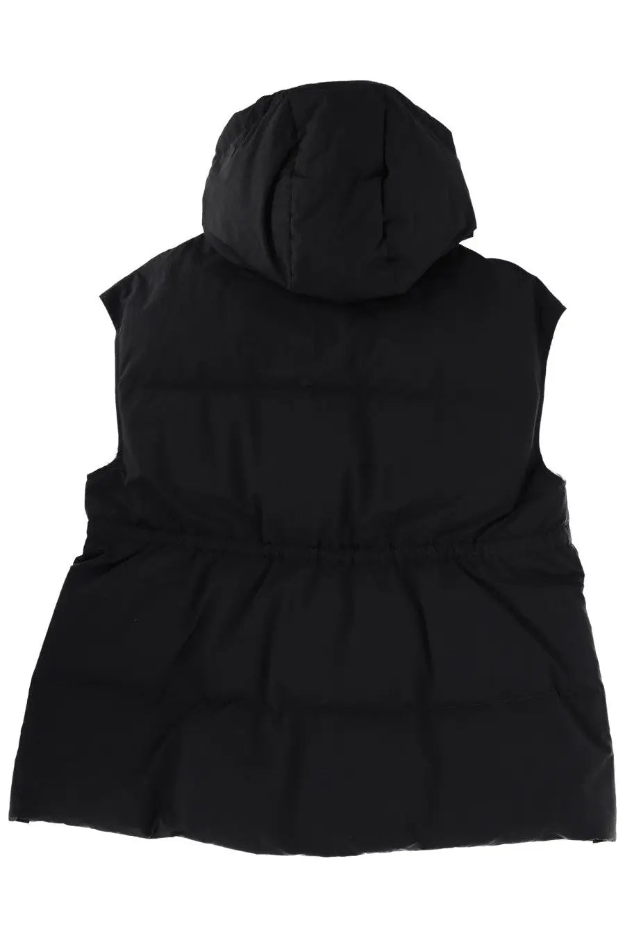Laminar Women's Crinkle Metallic Vest Black, view 2