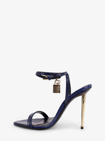 Tom Ford Women's Padlock Sandals Blue