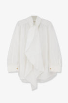 LAMRONS Women's Cotton Shirt White