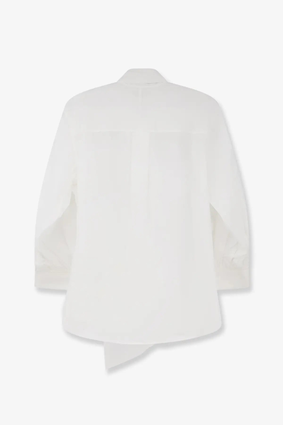LAMRONS Women's Cotton Shirt White, view 2