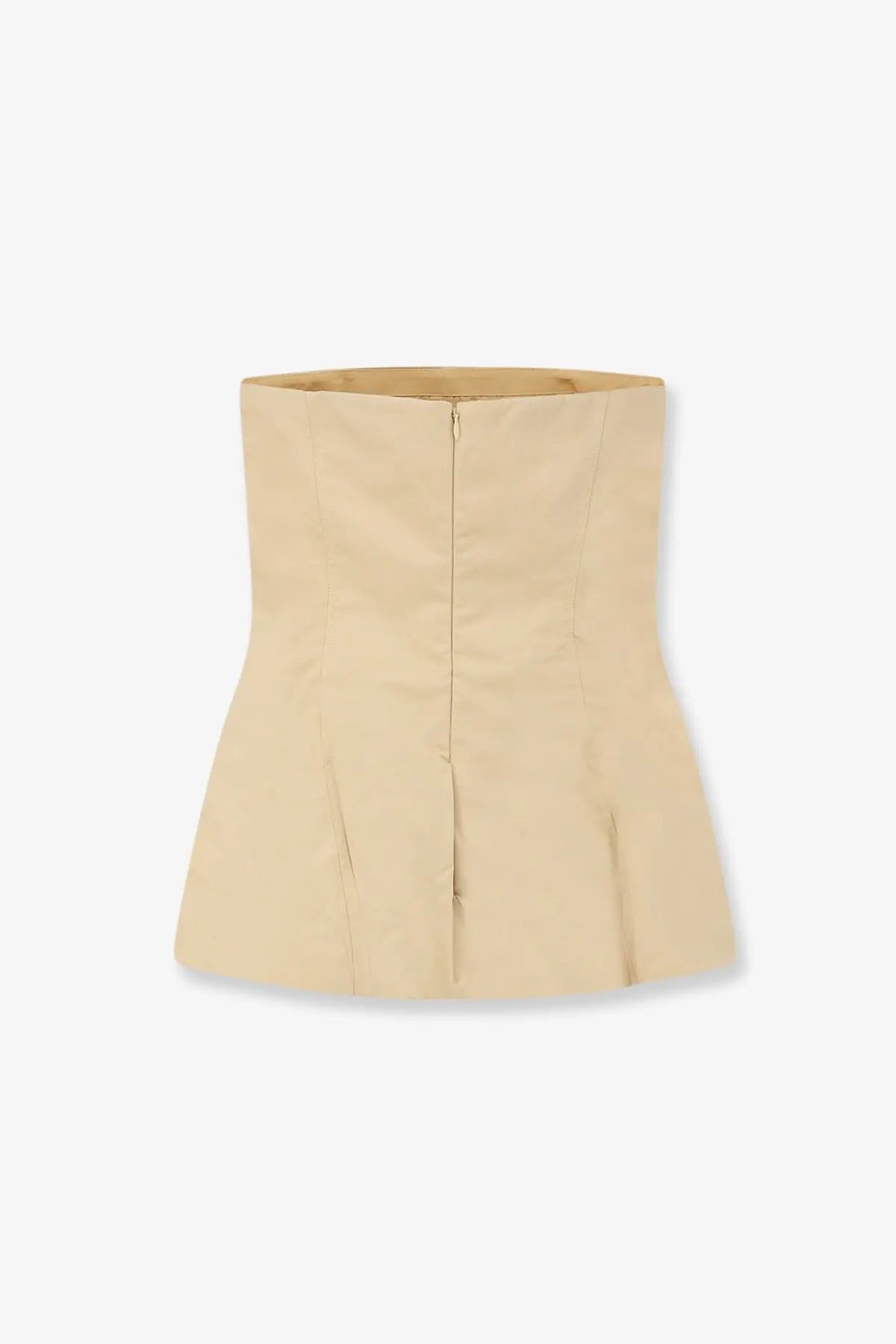 LAMRONS Women's Cotton and Silk Blend Top Yellow, view 2