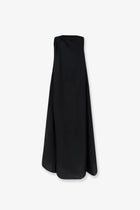 LAMRONS Women's Viscose and Lyocell Blend Dress Black, view 2