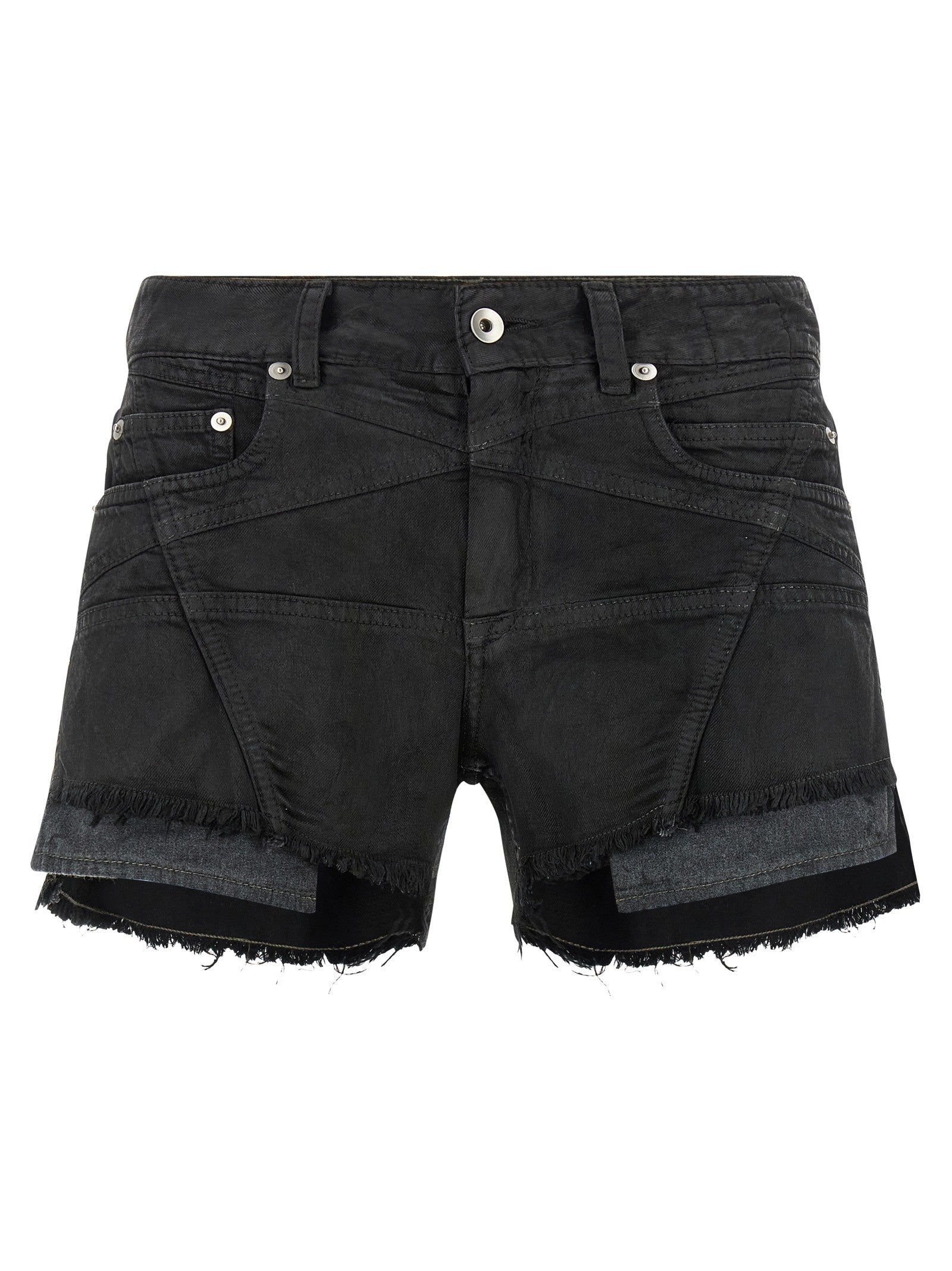 DRKSHDW Lana Cut Offs Shorts Black