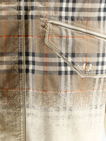 Burberry Men's Lancaster Cotton Coat Beige