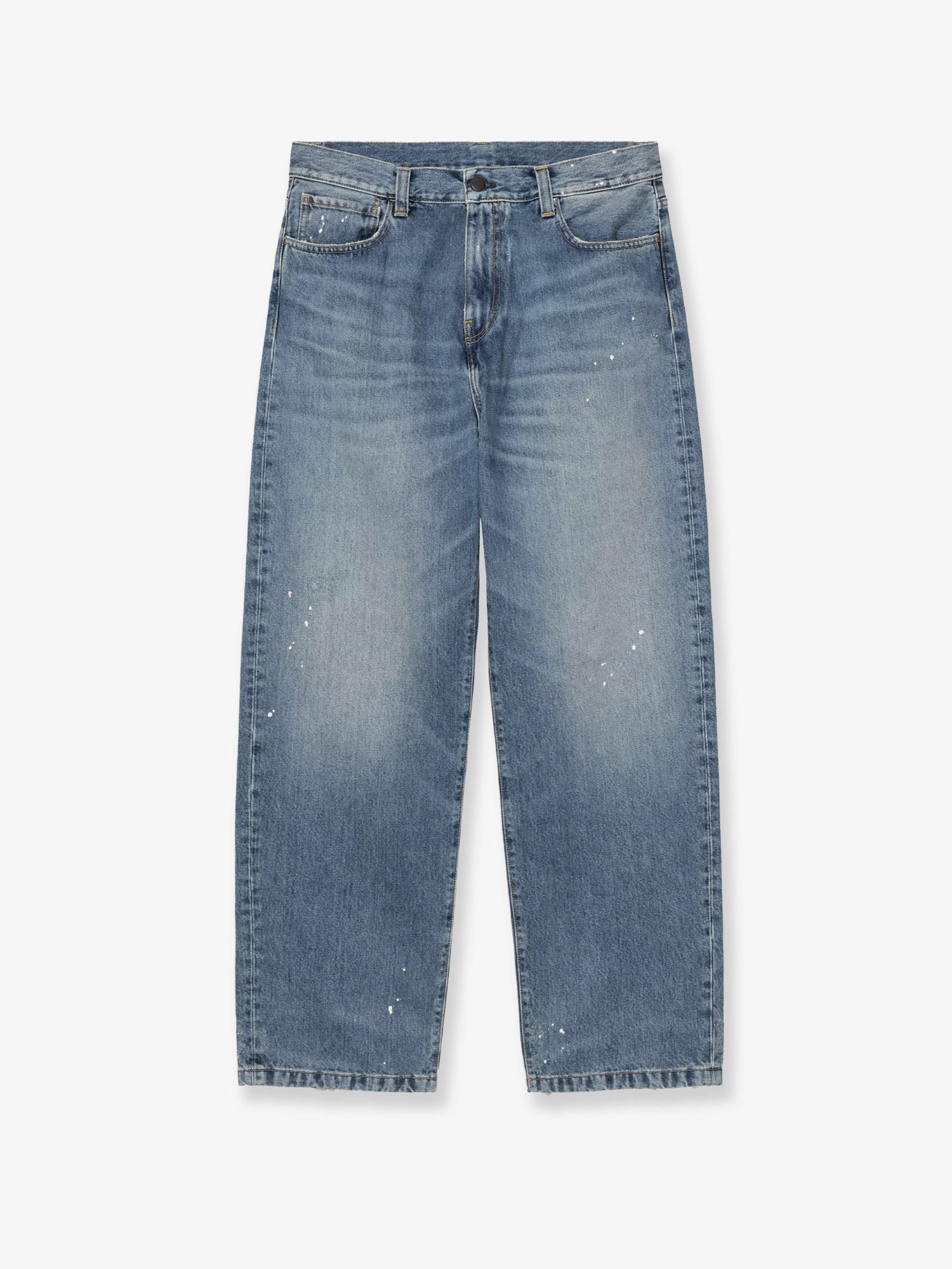 Carhartt Wip Men's Landon Blue Denim Jeans Blue