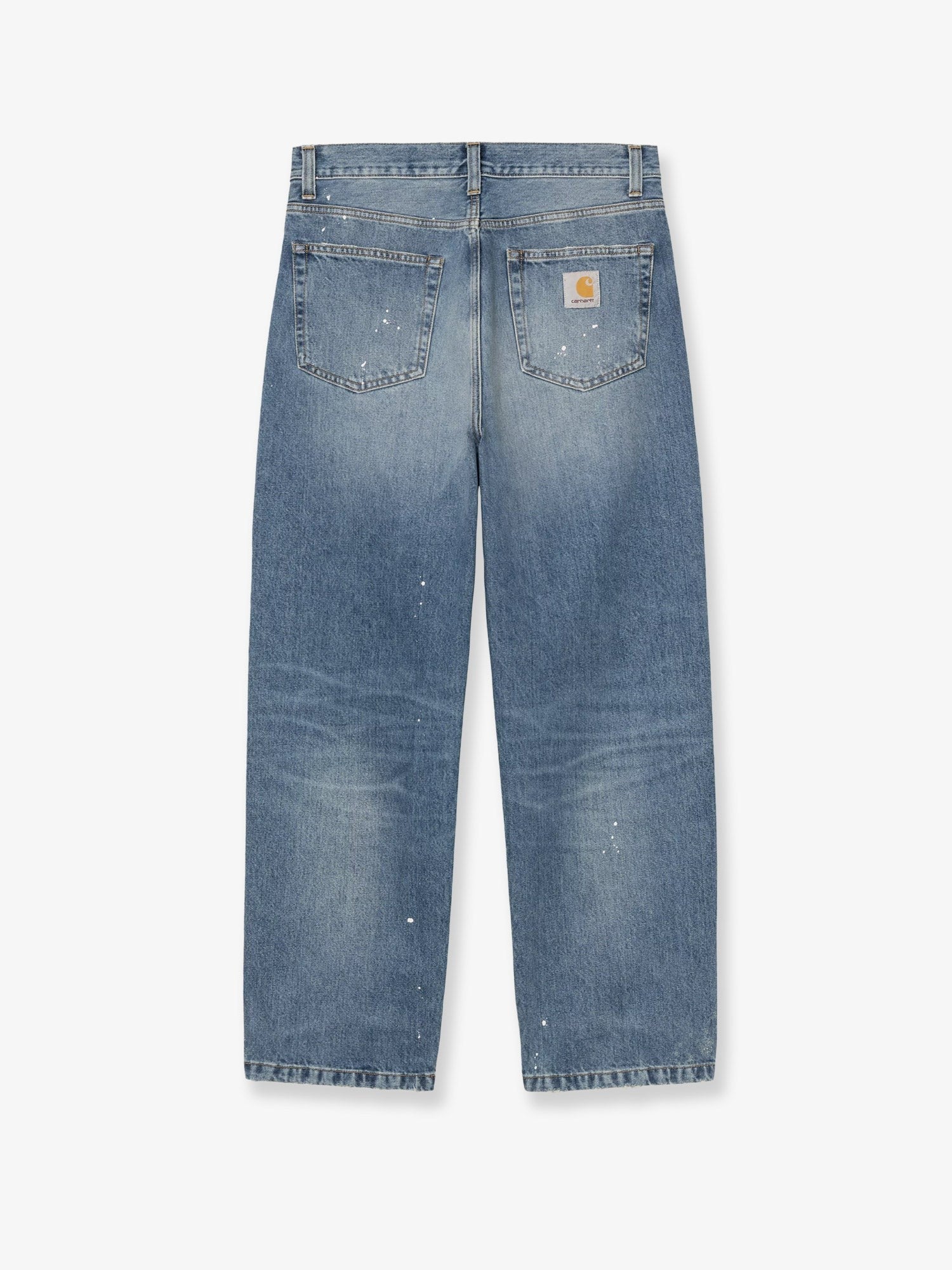 Carhartt Wip Men's Landon Blue Denim Jeans Blue