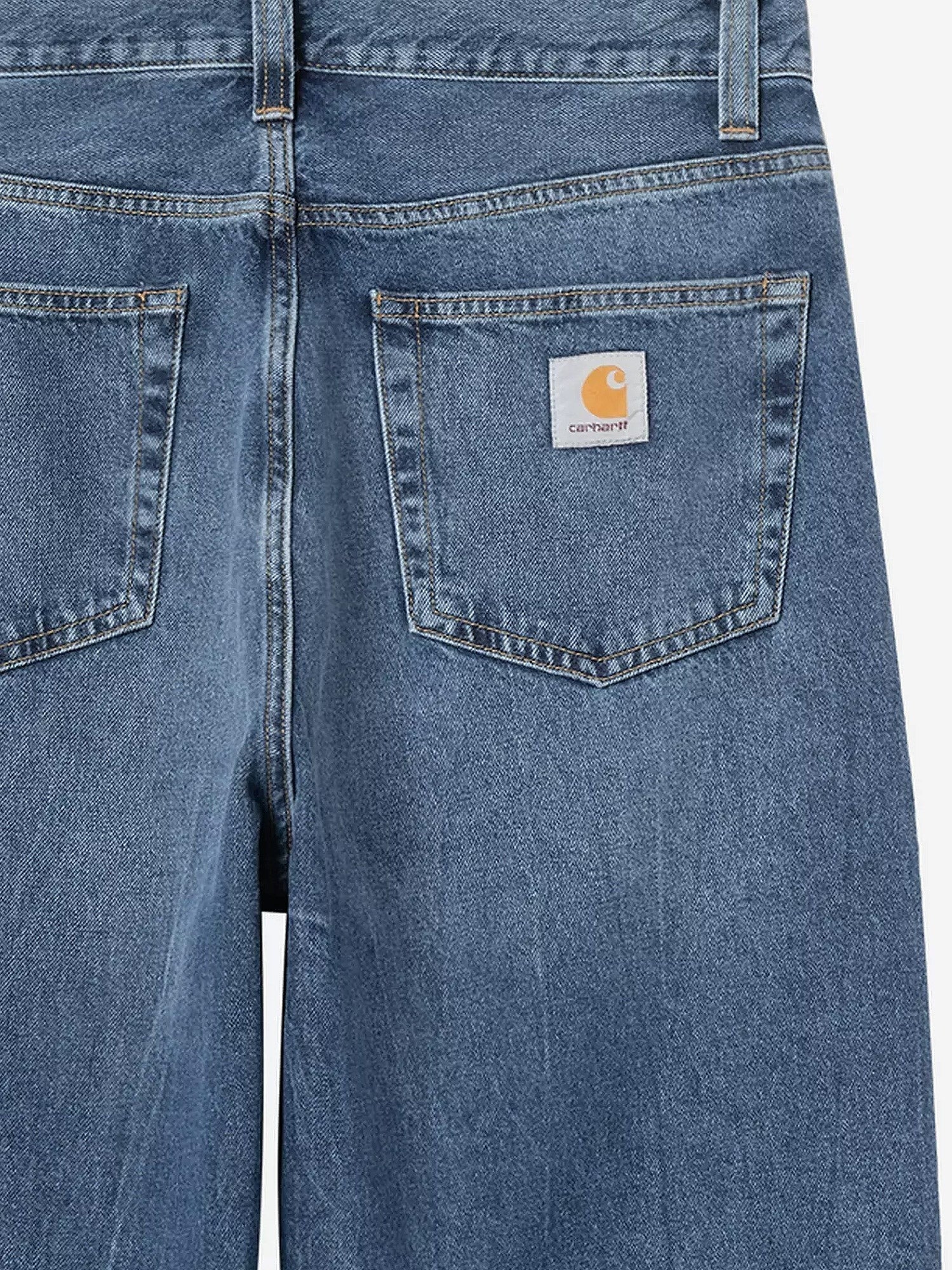 Carhartt Wip Men's Landon Loose Tapered Fit Jeans Blue