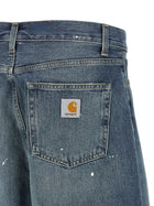 Carhartt Wip Landon Shorts Blue, view 4
