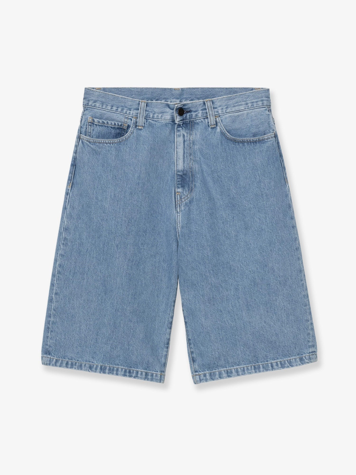 Carhartt Wip Men's Langdon Blue Denim Bermuda Short Blue