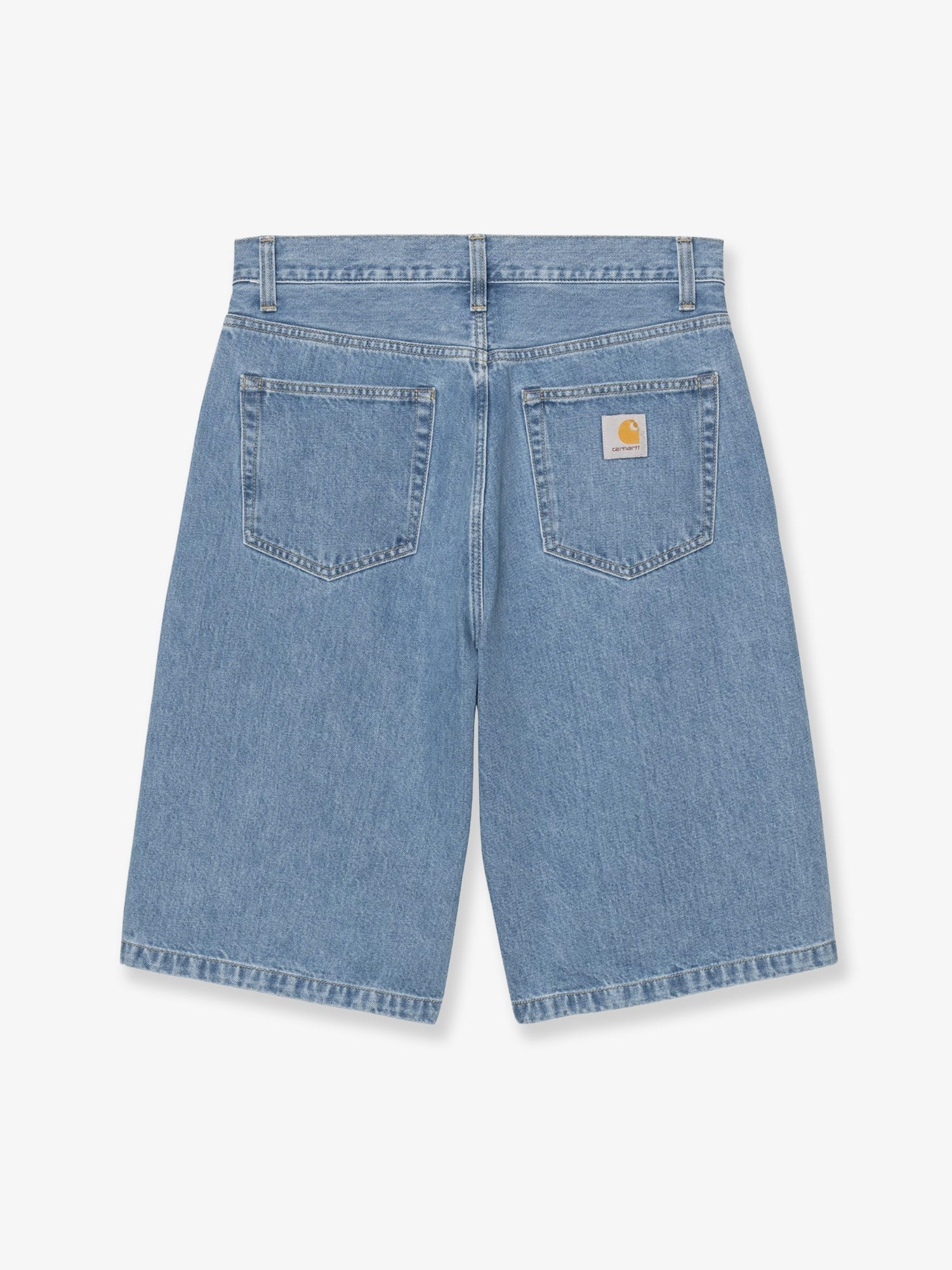 Carhartt Wip Men's Langdon Blue Denim Bermuda Short Blue