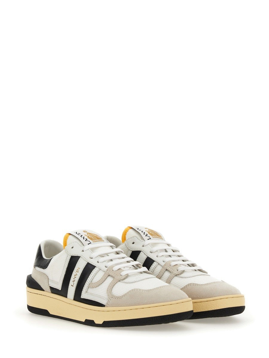 Lanvin - Lanvin Mesh Suede And Nappa Leather Sneaker - Women’s Shoes