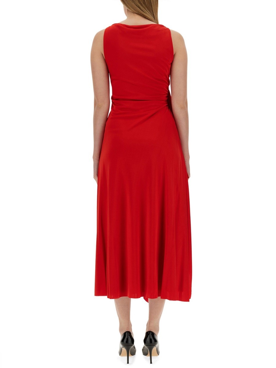 Lanvin - Lanvin Dress With Drape - Woman-&gt;Clothing-&gt;Dresses