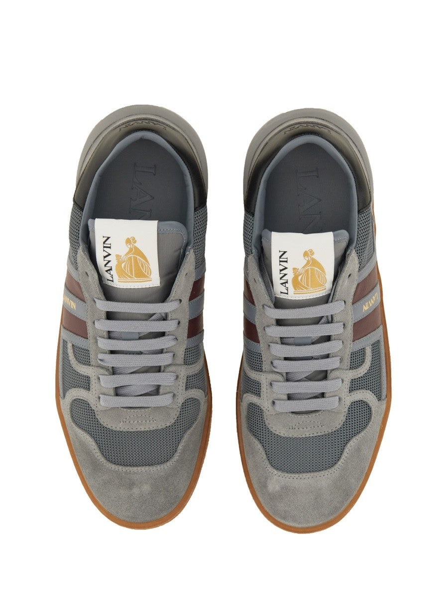 Lanvin - Lanvin Mesh Suede And Nappa Leather Sneaker - Women’s Shoes
