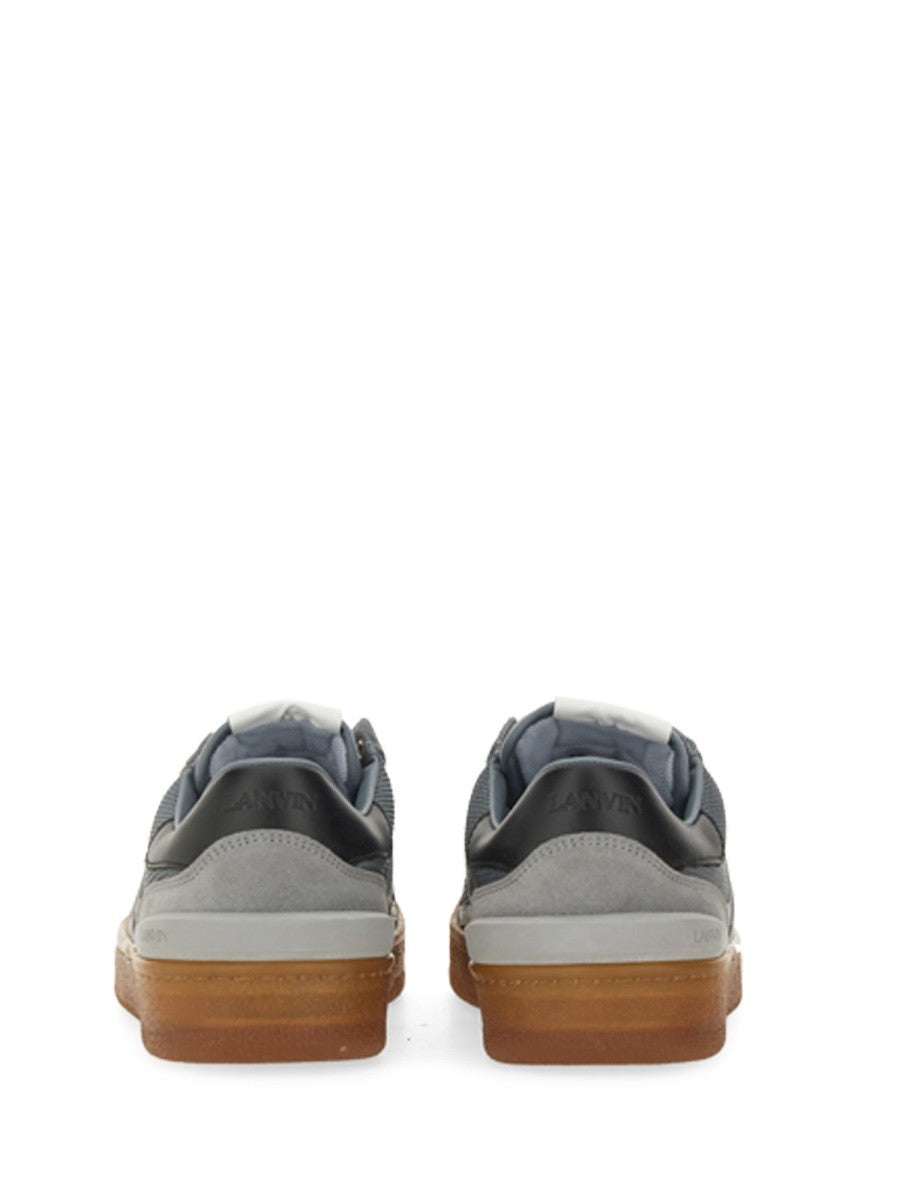 Lanvin - Lanvin Mesh Suede And Nappa Leather Sneaker - Women’s Shoes