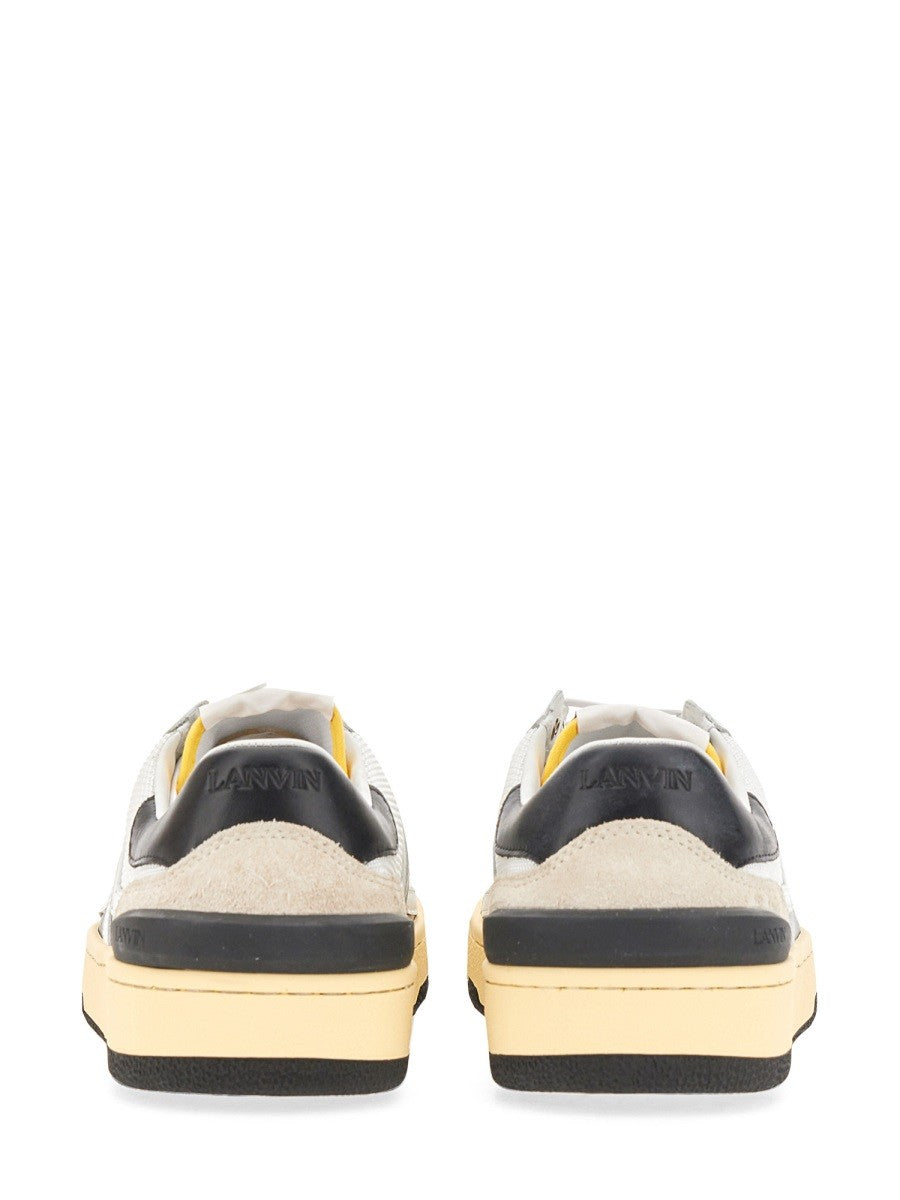 Lanvin - Lanvin Mesh Suede And Nappa Leather Sneaker - Women’s Shoes