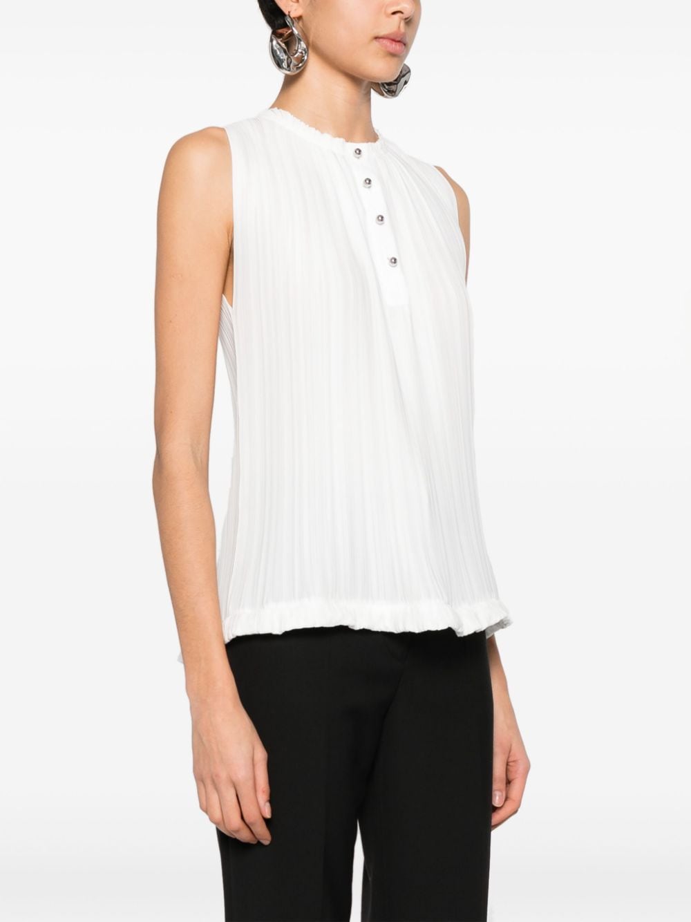 Lanvin - Lanvin Top White - Topwear