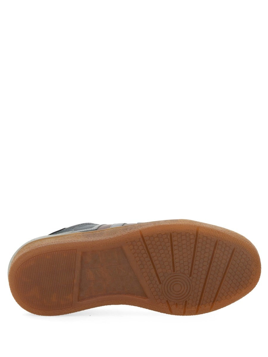 Lanvin - Lanvin Mesh Suede And Nappa Leather Sneaker - Women’s Shoes